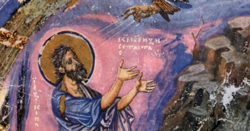 Пророк Иезекииль и икона "Спас в силах" - рассказывает диакон