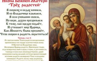 Икона «трех радостей» в чем помогает - православные иконы и молитвы