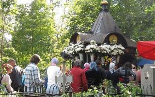 Даниловское кладбище могила матроны адрес, как добраться
