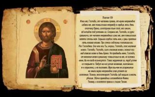 Псалмы от злых людей - православные иконы и молитвы